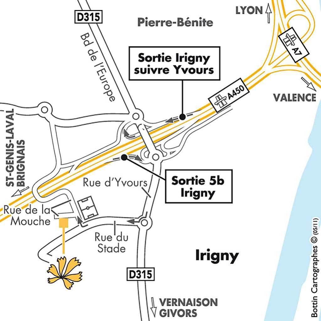 Premiere Classe Lyon Sud - Irigny - Pierre Benite Exterior foto